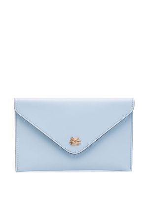 ETRO Pegaso envelope clutch bag - Blue