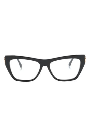 ETRO Pegaso-motif butterfly-frame glasses - Black