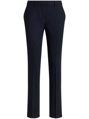 ETRO pinstripe tailored trousers - Black