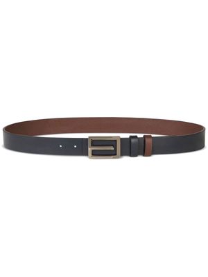 ETRO reversible leather belt - Grey