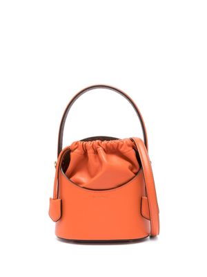 ETRO Saturno leather bucket bag - Orange