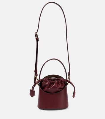Etro Secchiello Mini leather bucket bag