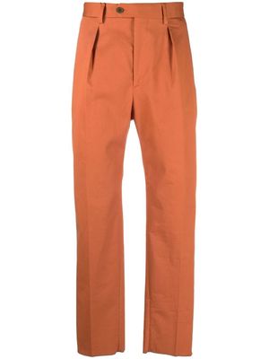ETRO side stripe tailored trousers - Orange