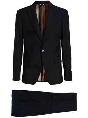 ETRO single breasted suit - Black