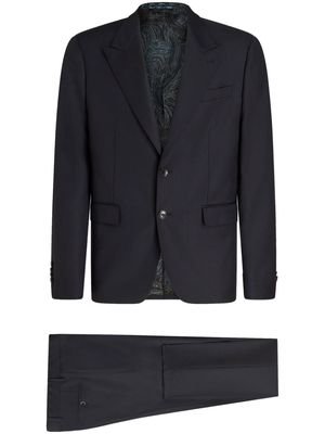 ETRO single-breasted two-piece suit - Grey