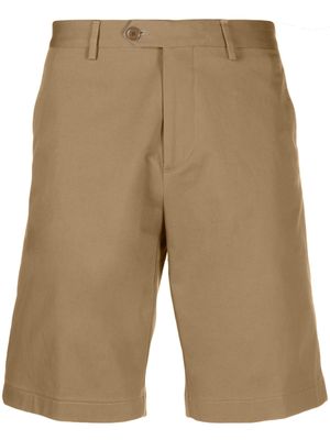 ETRO straigh-leg tailored shorts - Brown