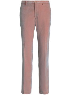 ETRO tailored corduroy trousers - Pink