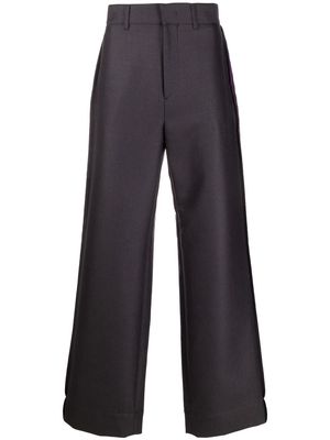 ETRO tailored-cut wide-leg trousers - Grey