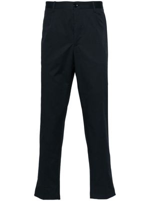 ETRO tapered cotton chino trousers - Blue
