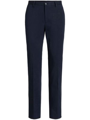 ETRO tapered tailored trousers - Blue