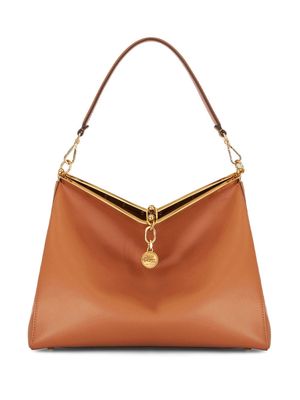 ETRO Vela leather shoulder bag - Brown