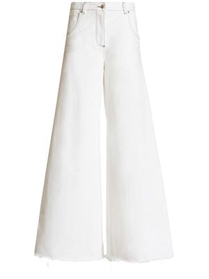 ETRO wide-leg jeans - White