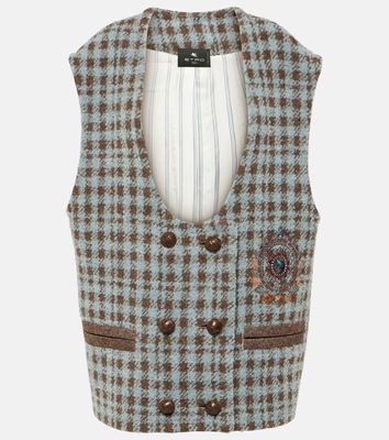 Etro Wool-blend vest