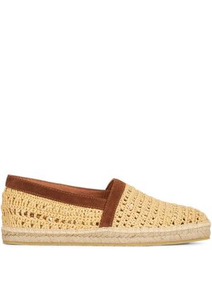 ETRO woven slip-on espadrilles - Brown