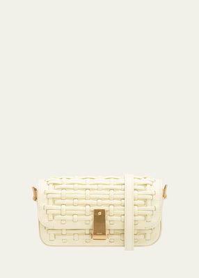 Etta Collectable Woven Leather Crossbody Bag