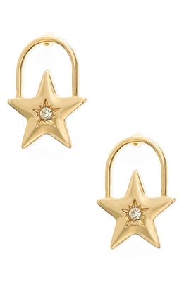 Ettika Star Stud Earrings in Gold