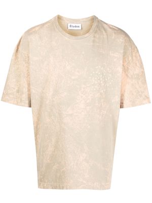Etudes bleached organic cotton T-shirt - Neutrals
