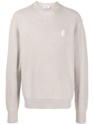 Etudes Boris fine-knit jumper - Neutrals