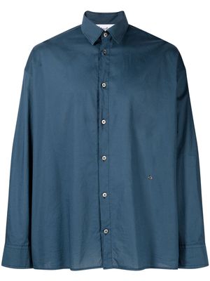 Etudes button-down fastening shirt - Blue