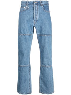 Etudes Corner mid-rise straight-leg jeans - Blue