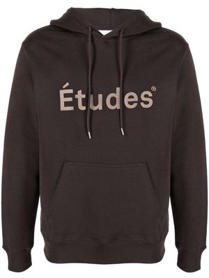 Etudes Klein Études organic cotton hoodie - Brown