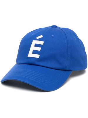 Etudes logo-patch adjustable-fit cap - Blue