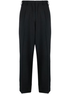 Etudes mid-rise straight-leg trousers - Black