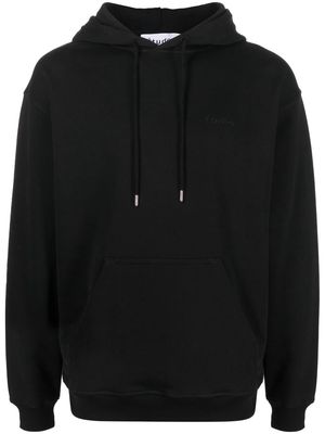 Etudes National logo-embroidered hoodie - Black