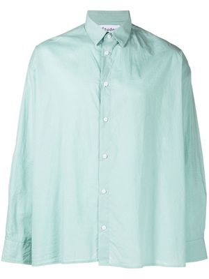 Etudes plain button-down shirt - Blue