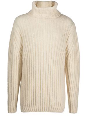 Etudes roll-neck knit jumper - Neutrals