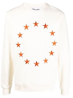 Etudes Story Europa organic cotton sweatshirt - Neutrals