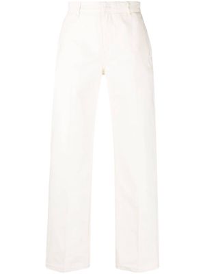 Etudes straight-leg cotton trousers - Neutrals