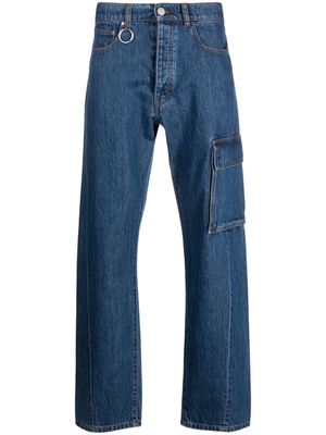 Etudes Surface mid-rise straight-leg jeans - Blue