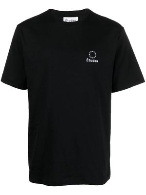 Etudes Wonder Logo organic-cotton T-shirt - Black