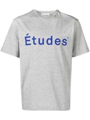 Etudes Wonder organic cotton T-shirt - Grey