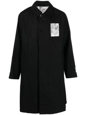 Etudes x Batia Suter patch-detail coat - Black