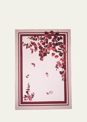 Eucalyptus Red Tablecloth, 71" x 125"