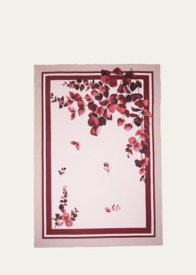 Eucalyptus Red Tablecloth, 71" x 98"