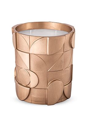 Euclid Solid Bronze 2-Wick Scented Candle