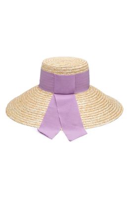 Eugenia Kim Mirabel Straw Hat in Lilac