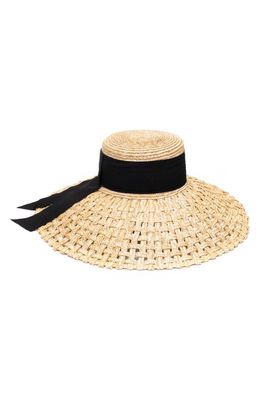 Eugenia Kim Mirabel Straw Sun Hat in Natural