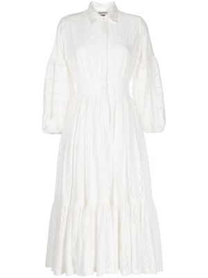 Evarae Sienna cotton maxi dress - White