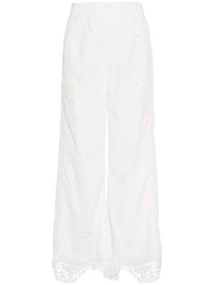 Evarae Vida wide-leg trousers - White