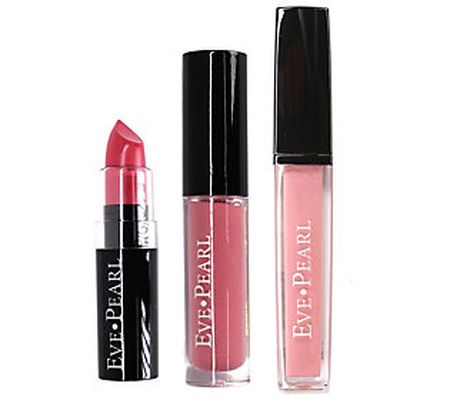 EVE PEARL 3-Piece Pretty in Pink Lip Collection