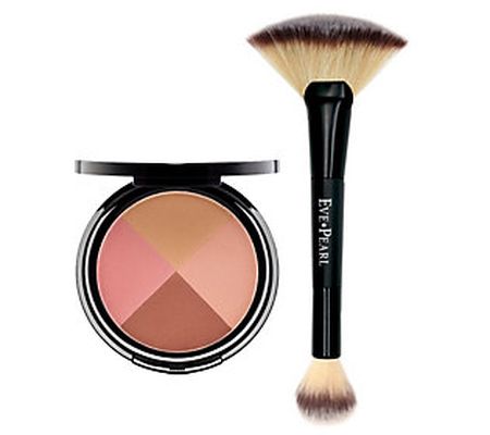 EVE PEARL Ultimate Face Compact & 204 Fan Brush