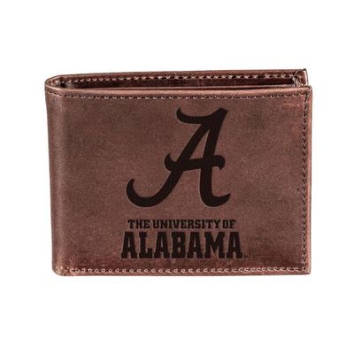 Evergreen Enterprises Brown Alabama Crimson Tide Bifold Leather Wallet