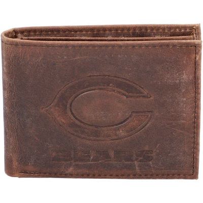 Evergreen Enterprises Brown Chicago Bears Bifold Leather Wallet