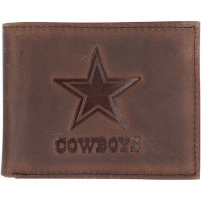 Evergreen Enterprises Brown Dallas Cowboys Bifold Leather Wallet