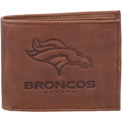 Evergreen Enterprises Brown Denver Broncos Bifold Leather Wallet
