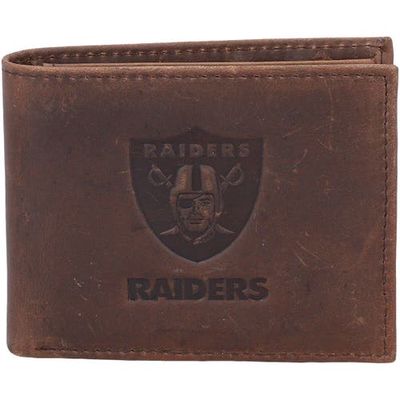 Evergreen Enterprises Brown Las Vegas Raiders Bifold Leather Wallet